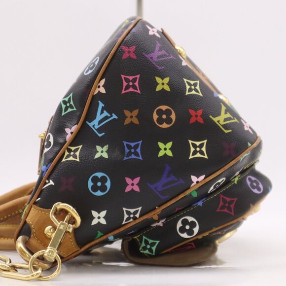 LOUIS VUITTON "Rita Noir" MULTICOLOR CANVAS - Picture 3 of 8